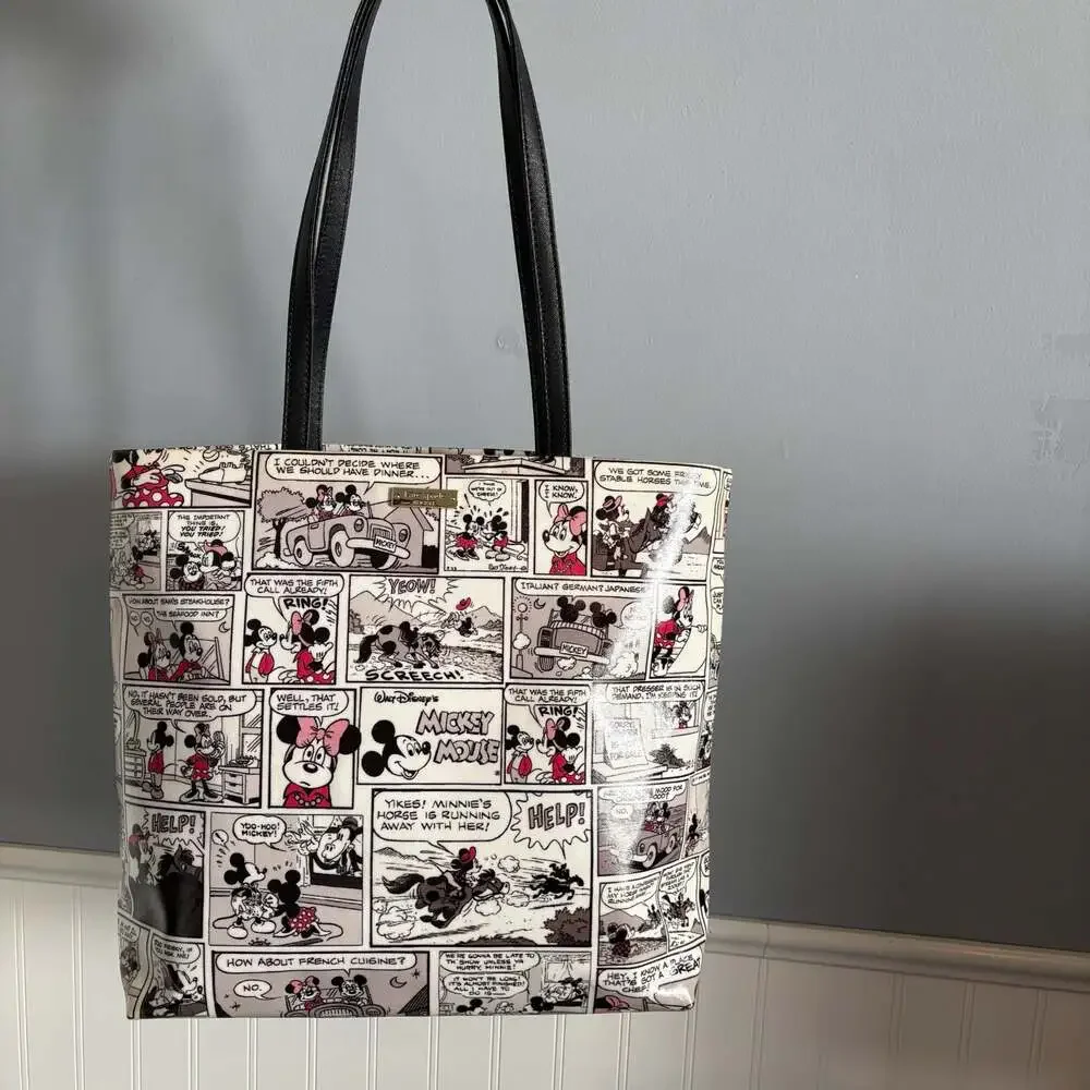 Kate Spade New York Disney Minnie Mouse Comic Print Tote Bag PXRU6507
